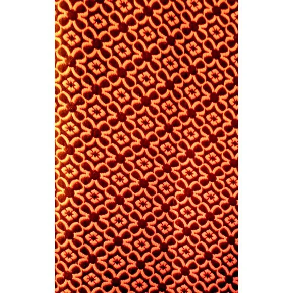 DAMEE INC Orange Black Floral Print Swing Jacket Sz XL 3/4 Sleeves Button Up - Picture 2 of 8